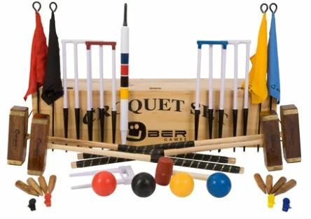 Championship croquet set